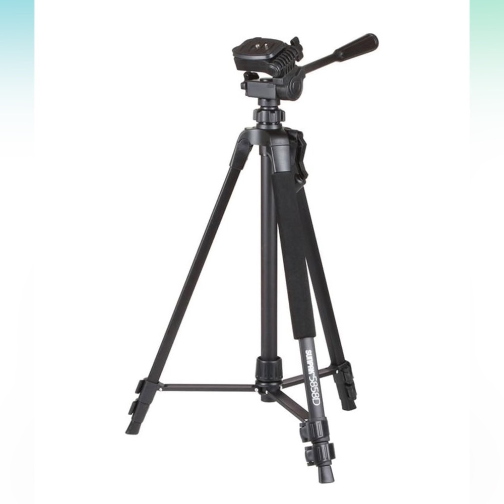 Sunpak Platinum Plus by Sunpak 5858D Photo/Video Tripod (Black)